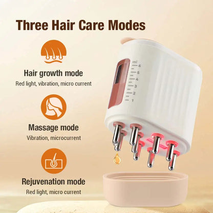 Q Dora™ Advanced Scalp Massager with Red Light Therapy